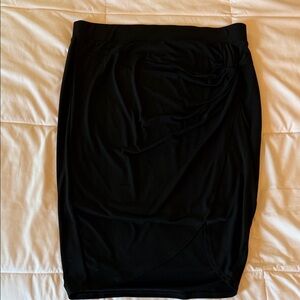 Torrid Elegant Black Pencil Skirt